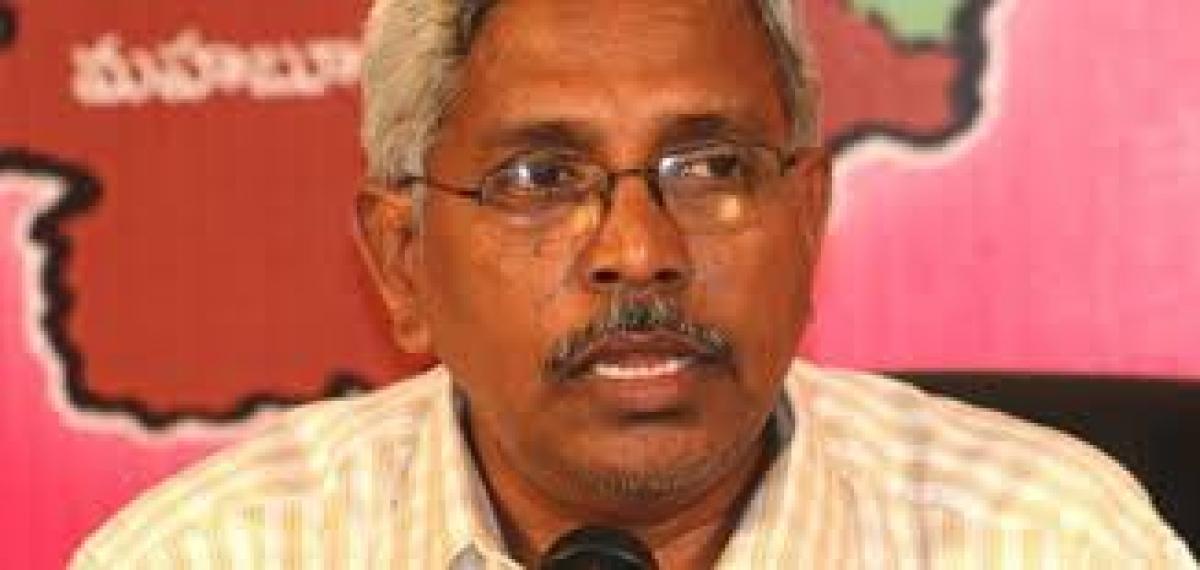 TJAC Chairman Prof Kodandaram arrested